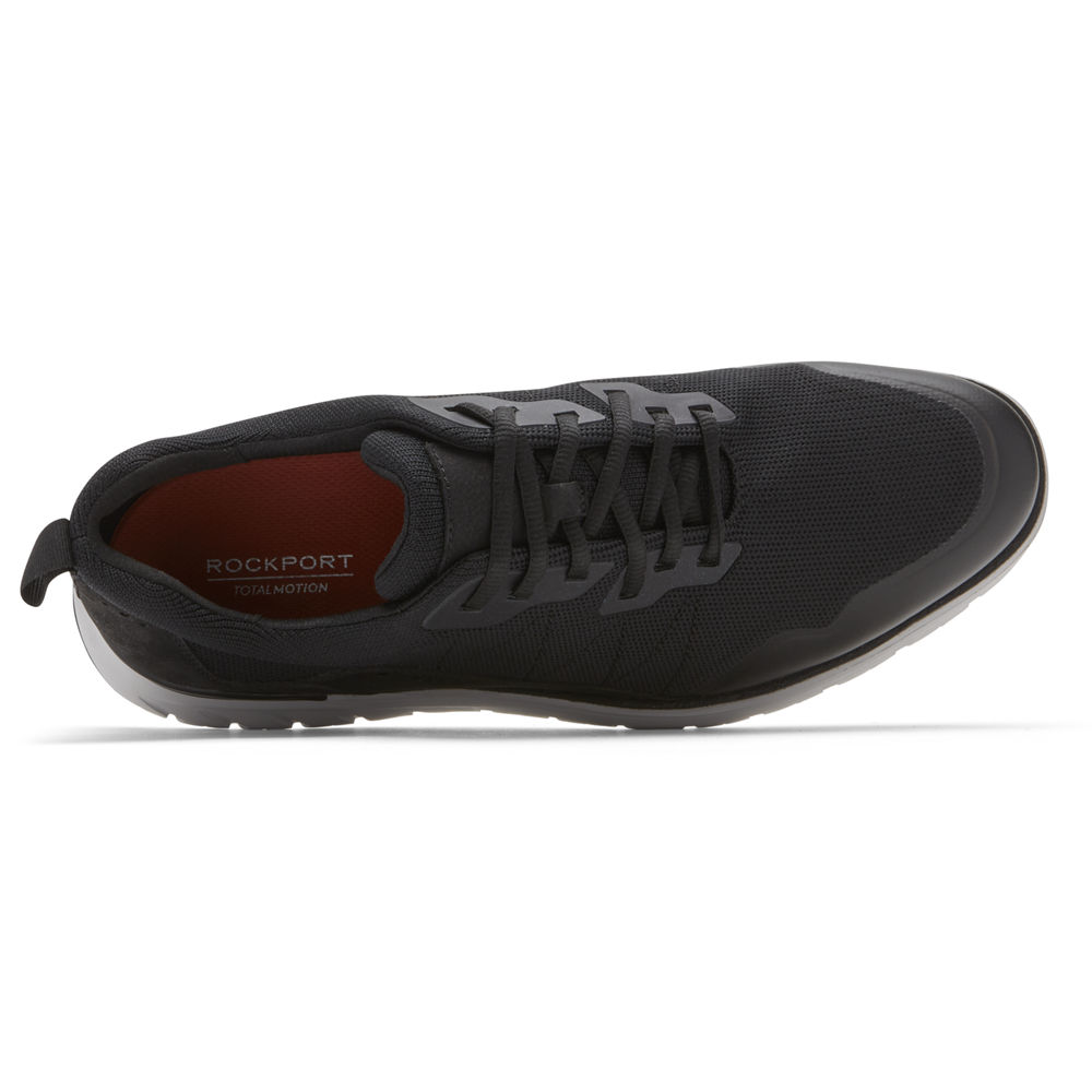 Rockport Singapore Mens Sneakers - Total Motion Sport Mudguard Black - DK4921380